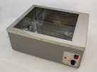 Ratek WB20 Waterbath interior showing mesh covering heating element